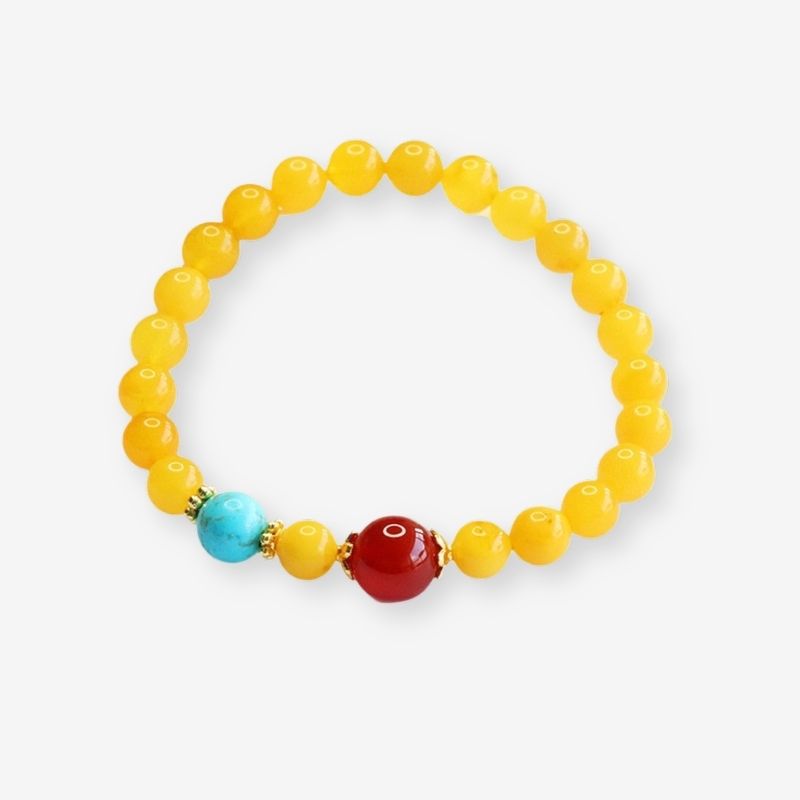 Bracelet Ambre Femme Harmonie Solaire Et Vibrante