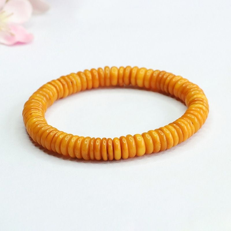 Bracelet Ambre Femme Harmonie Structurée