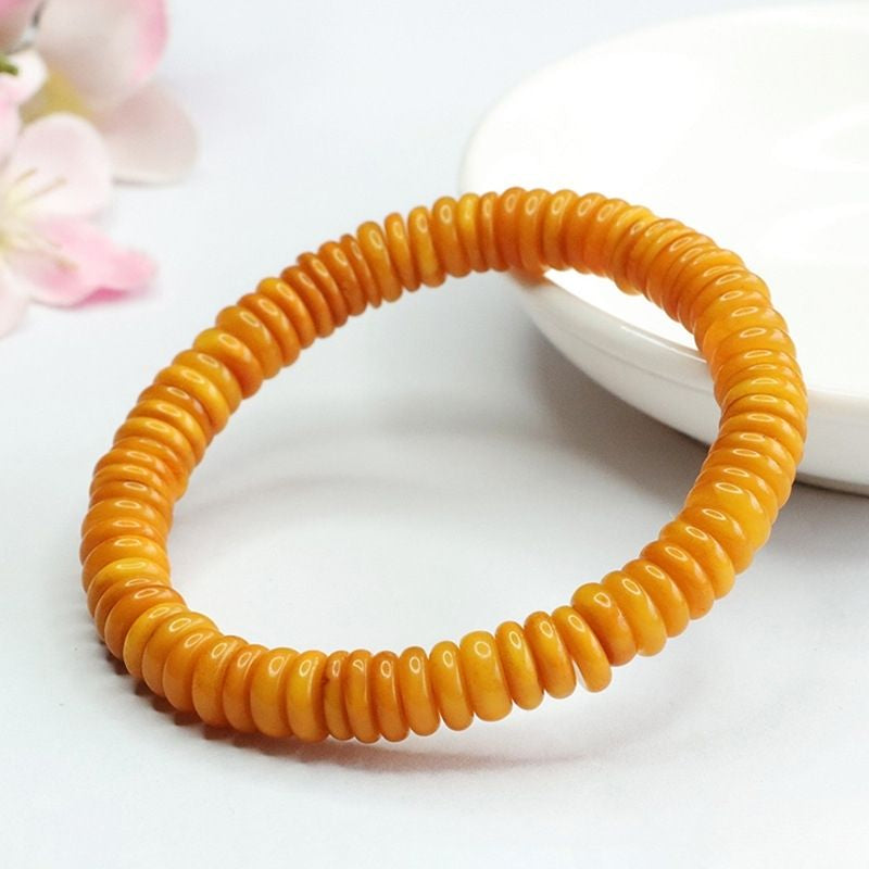 Bracelet Ambre Femme Harmonie Structurée