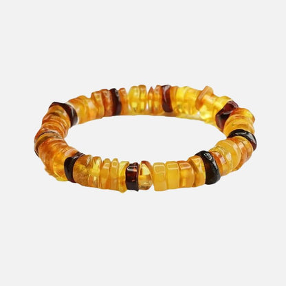 Bracelet Ambre Femme – Lumière Dorée Et Éclat Intemporel