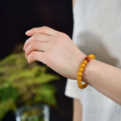 Bracelet Ambre Femme Minimalisme Solaire