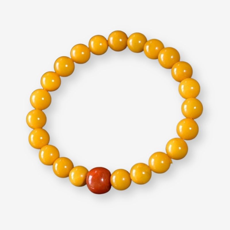 Bracelet Ambre Femme Minimalisme Solaire
