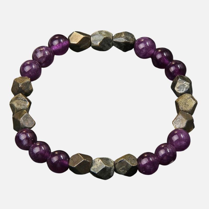 Bracelet Améthyste Homme Force Minérale