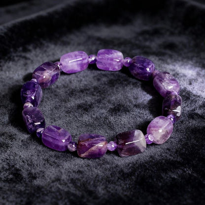 Bracelet Améthyste Homme Serein