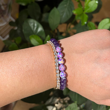 Bracelet Améthyste Original