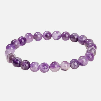 Bracelet Améthyste Tendance à Perles