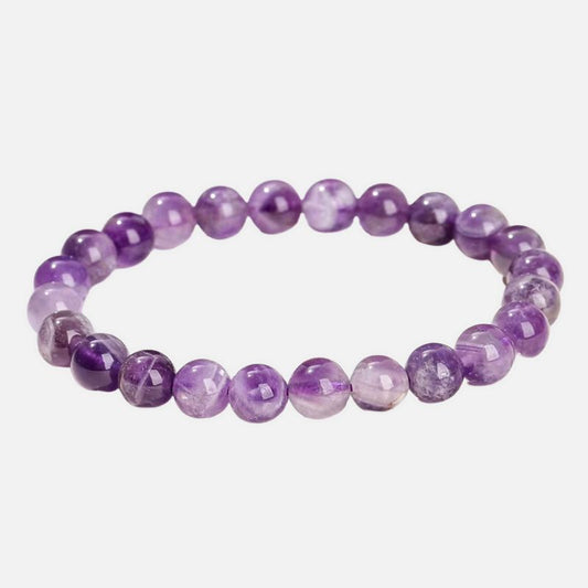 Bracelet Améthyste Tendance à Perles