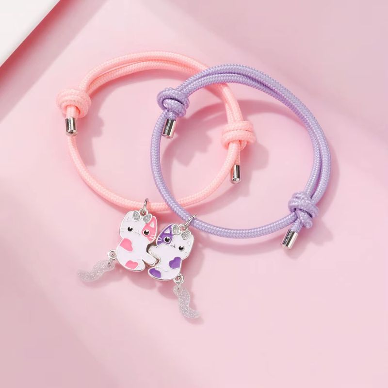 Bracelet Amitié BFF Chat pour Enfant