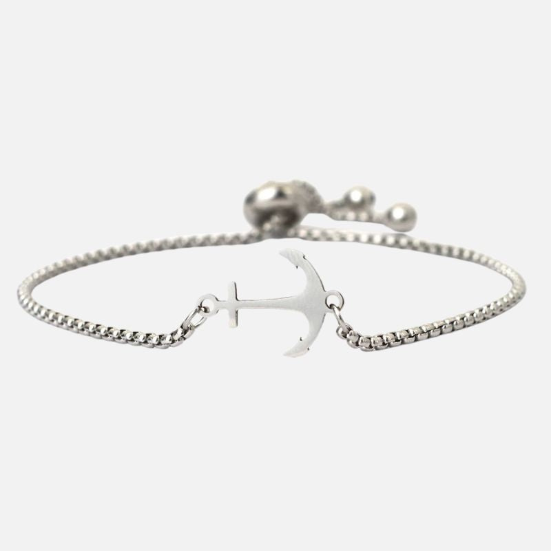 Bracelet Ancre Femme Élégance Acier Inoxydable