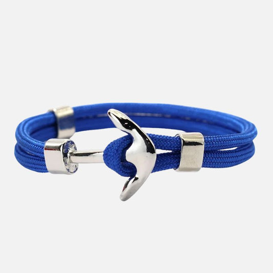 Bracelet Ancre Homme Corde Nautique