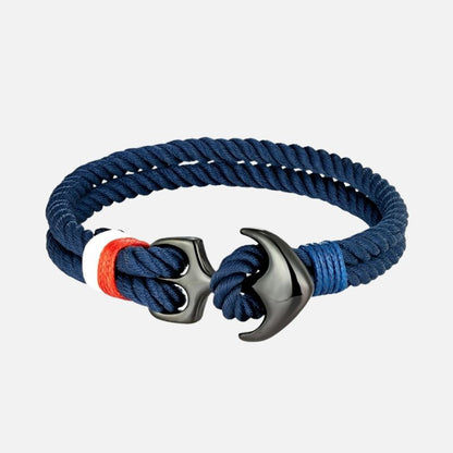 Bracelet Ancre Homme Corde Style Marin
