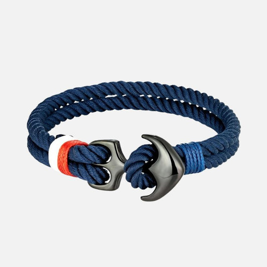 Bracelet Ancre Homme Corde Style Marin