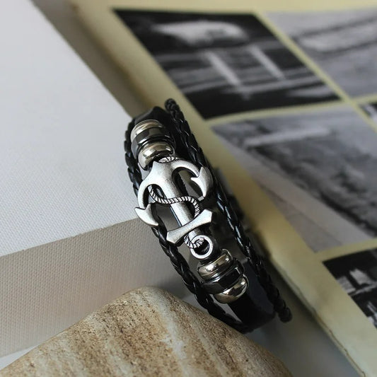 Bracelet Ancre Homme Esprit Voyageur