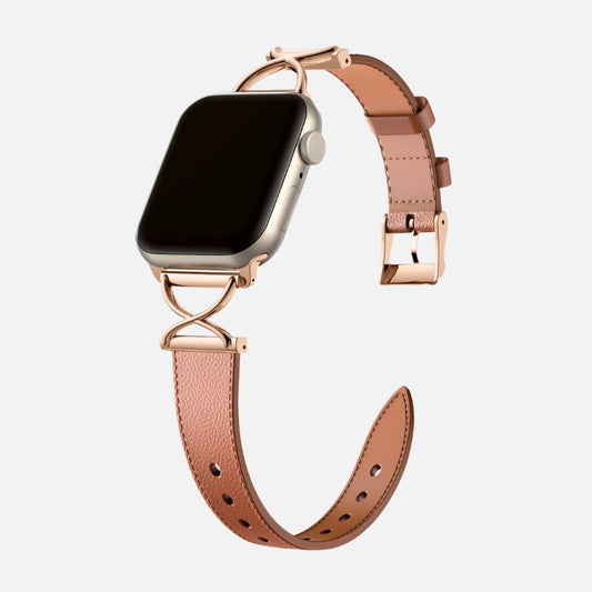 Bracelet Apple Watch Femme Élégance Croisée – Acier Inoxydable