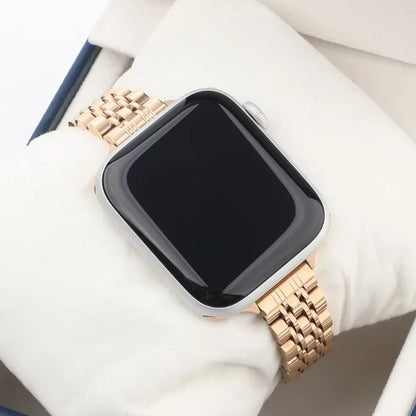 Bracelet Apple Watch Femme Élégant – Acier Inoxydable