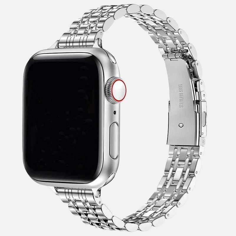 Bracelet Apple Watch Femme Élégant – Acier Inoxydable
