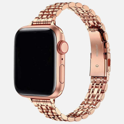 Bracelet Apple Watch Femme Élégant – Acier Inoxydable