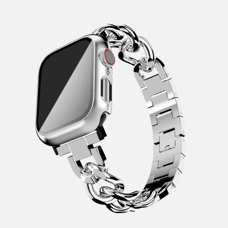 Bracelet Apple Watch Femme Tendance – Acier Inoxydable