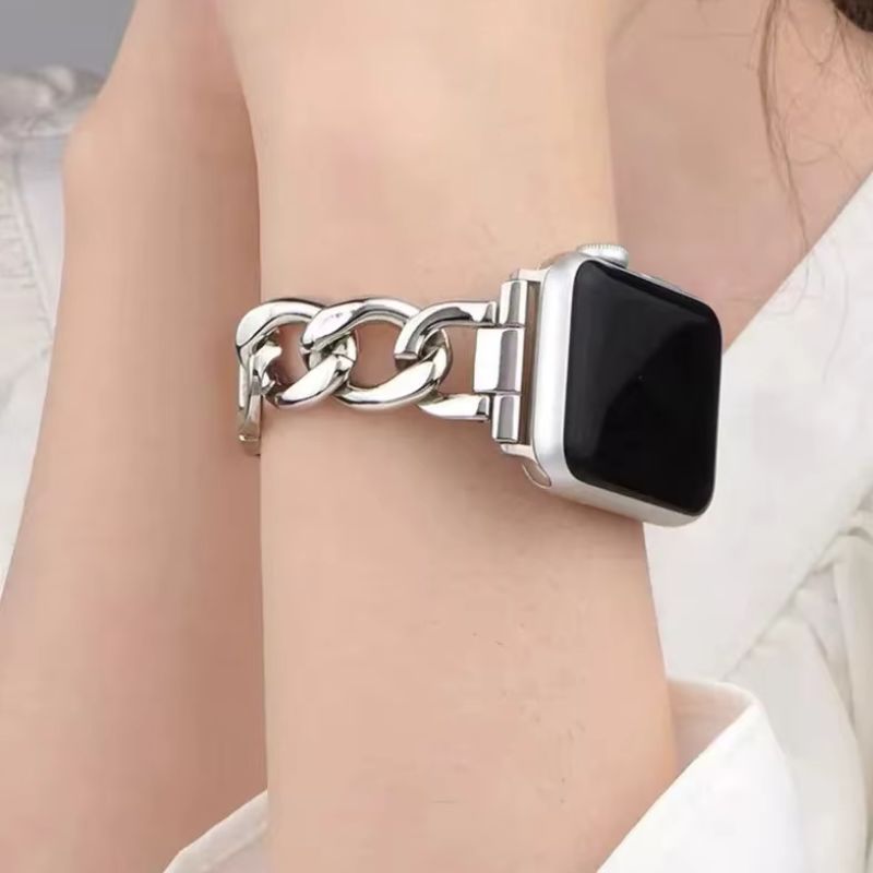 Bracelet Apple Watch Femme Tendance – Acier Inoxydable