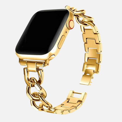 Bracelet Apple Watch Femme Tendance – Acier Inoxydable