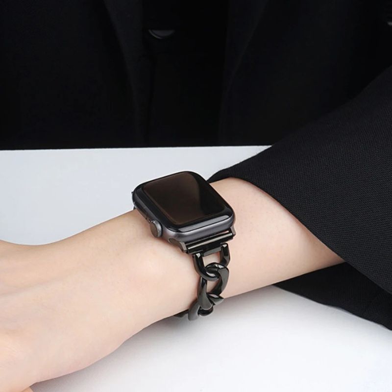 Bracelet Apple Watch Femme Tendance – Acier Inoxydable