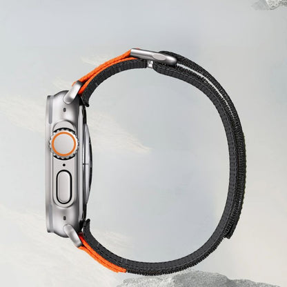 Bracelet Apple Watch Homme Nylon Sport Bicolore