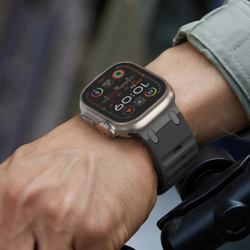 Bracelet Apple Watch Homme Sport Silicone