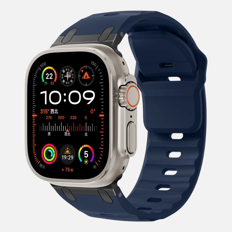 Bracelet Apple Watch Homme Sport Silicone