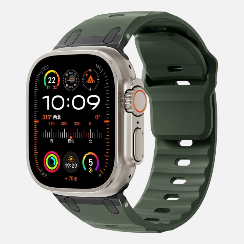Bracelet Apple Watch Homme Sport Silicone