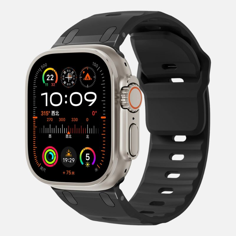 Bracelet Apple Watch Homme Sport Silicone