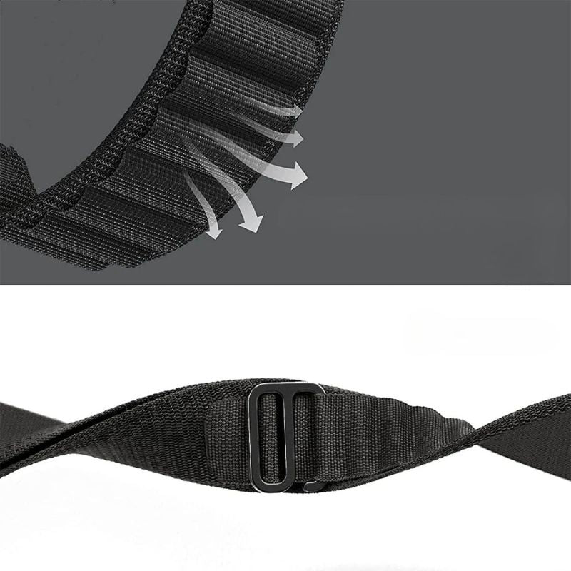 Bracelet Apple Watch Homme Trail Nylon Large