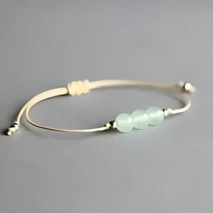 Bracelet Aventurine Tressé