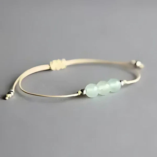 Bracelet Aventurine Tressé