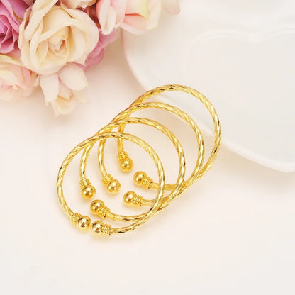 Bracelet Bébé Garçon Jonc Doré