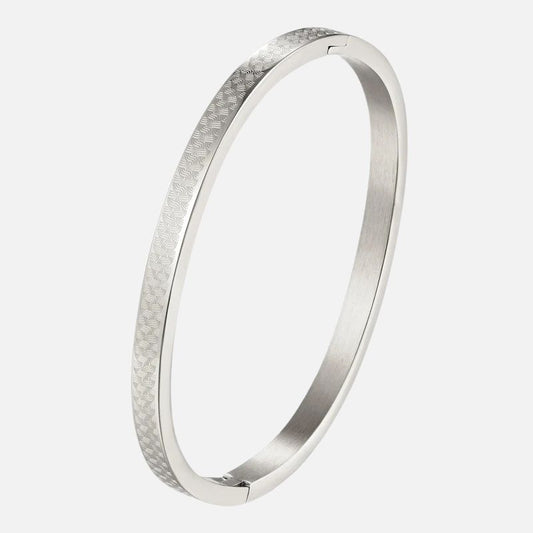 Bracelet Bébé Garçon Rigide Acier Inoxydable