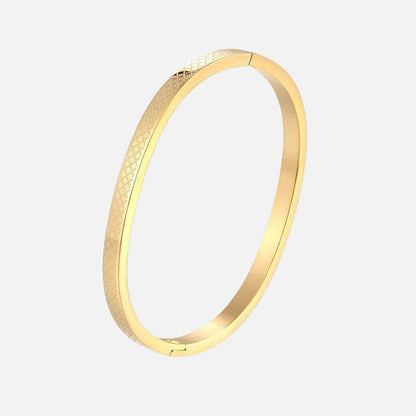 Bracelet Bébé Garçon Rigide Acier Inoxydable