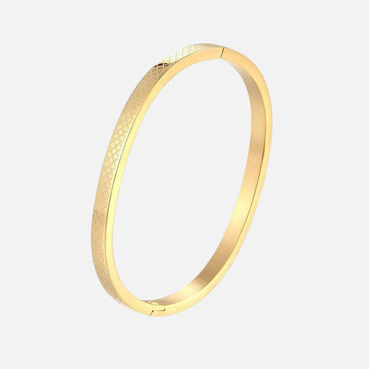 Bracelet Bébé Garçon Rigide Acier Inoxydable