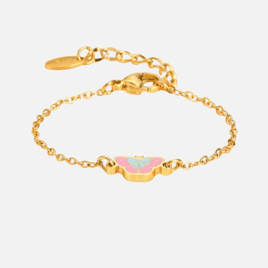 Bracelet pour Bébé Papillon – Acier Inoxydable