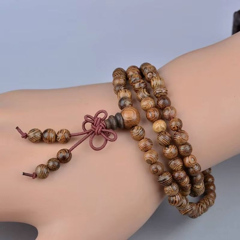 Bracelet Bouddhiste Perle de Bois