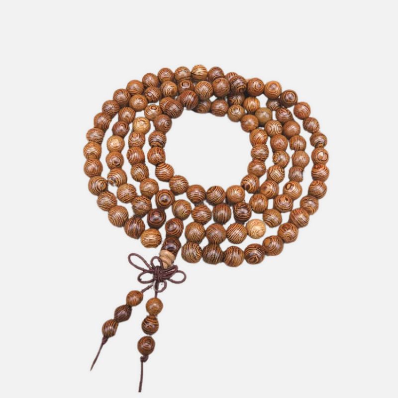 Bracelet Bouddhiste Perle de Bois