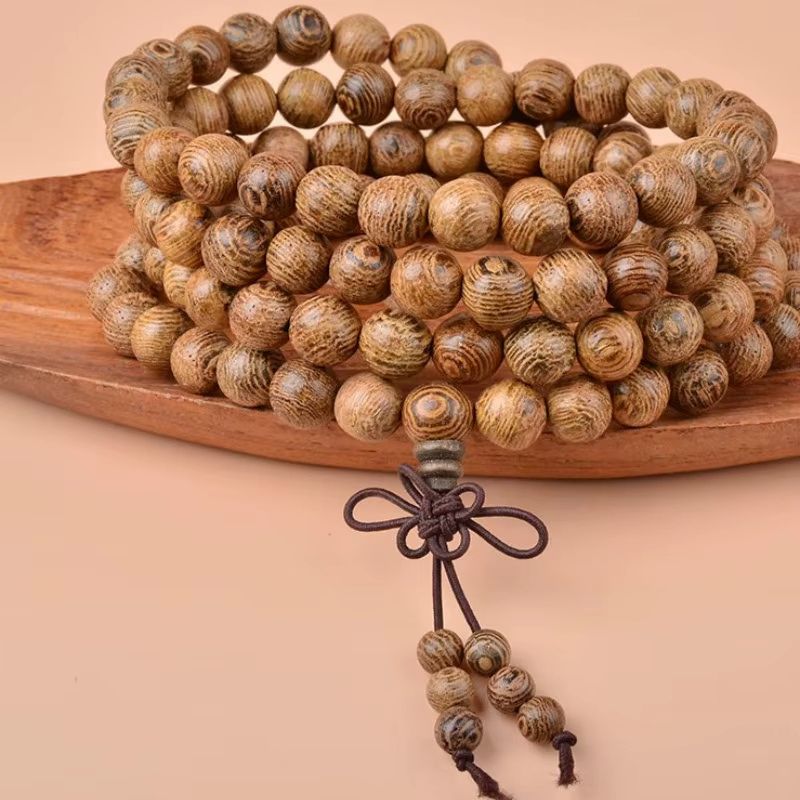 Bracelet Bouddhiste Perle de Bois