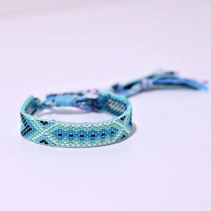 Bracelet Brésilien Femme Couleurs Tressé