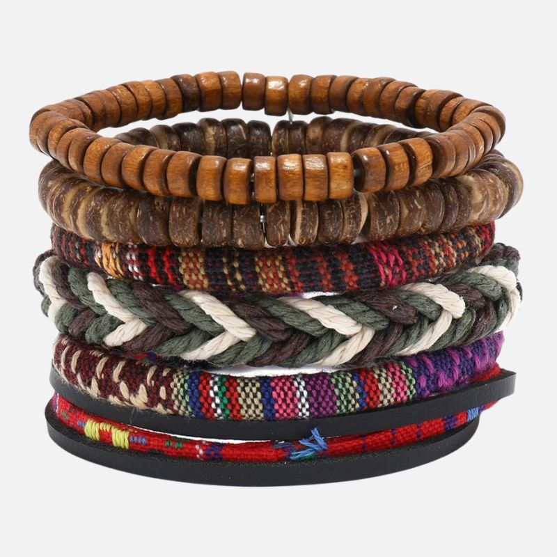 Bracelet Brésilien Homme Ensemble Multiple