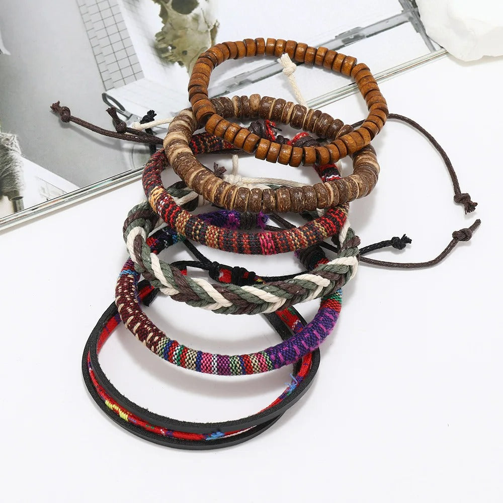 Bracelet Brésilien Homme Ensemble Multiple