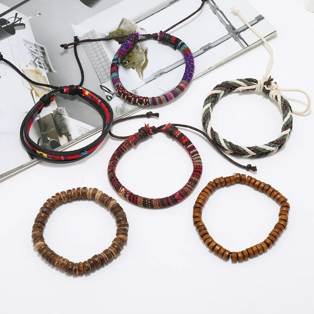 Bracelet Brésilien Homme Ensemble Multiple