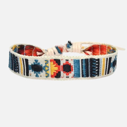 Bracelet Brésilien Homme Large Tissé