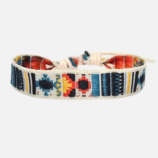 Bracelet Brésilien Homme Large Tissé
