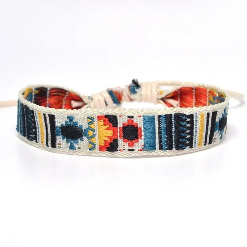 Bracelet Brésilien Homme Large Tissé