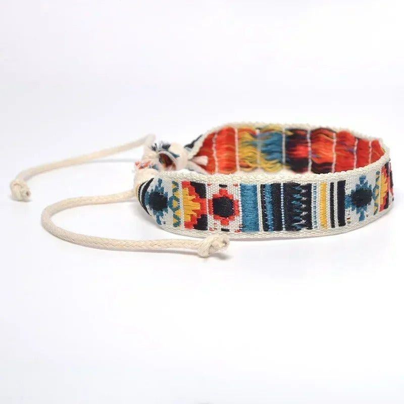 Bracelet Brésilien Homme Large Tissé