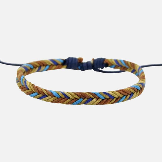 Bracelet Brésilien Homme Tressé Réglable